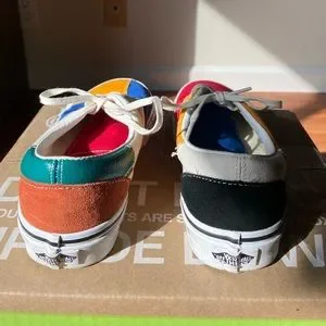 VANS★ERA PATCHWORK★兼用 VANS☆ERA TIGER PATCHWORK☆チェック柄☆ペイズリー☆兼用